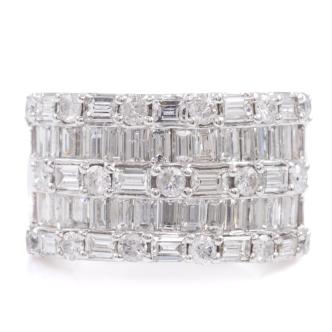 4.10ct Diamond Dress Ring