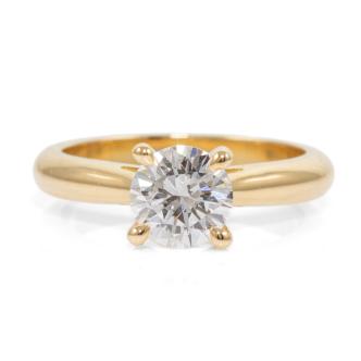 1.11ct Diamond Solitaire Ring GSL G P1
