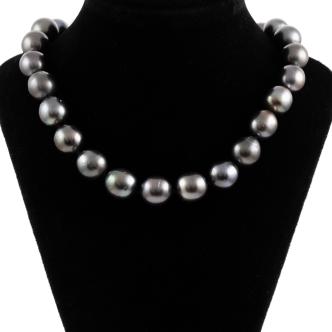 10.9mm - 9.3mm Tahitian Pearl Necklace