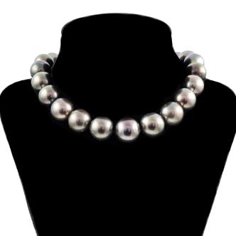 10.2 - 12.9mm Tahitian Pearl Necklace