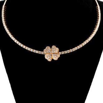 3.00ct Diamond Collar Necklace