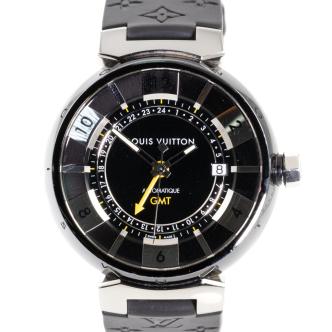 Louis Vuitton Tambour GMT Mens Watch