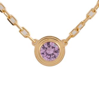 Cartier D Amour Necklace with Sapphire