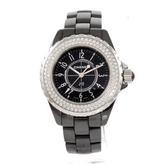 Chanel J12 Ladies Watch with Diamonds