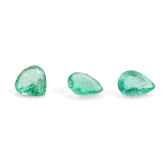 3.19ct Loose Parcel of Emeralds
