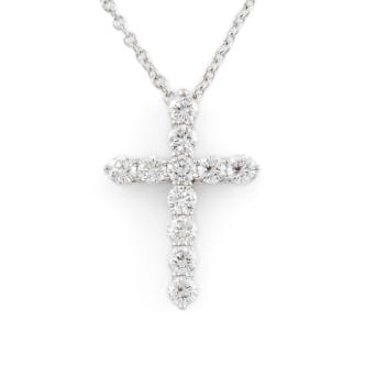Tiffany & Co. Cross Diamond Pendant