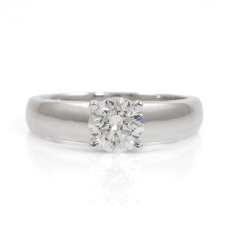 1.00ct Diamond Solitaire Ring GIA H SI2