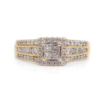 0.73ct Diamond Dress Ring