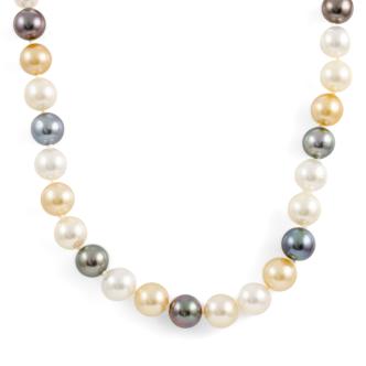 Multi-coloured South Sea Pearl Necklace