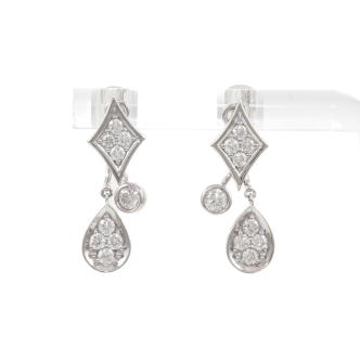 0.50ct Diamond Dress Earrings