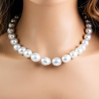 14mm - 11mm South Sea Pearl Necklace