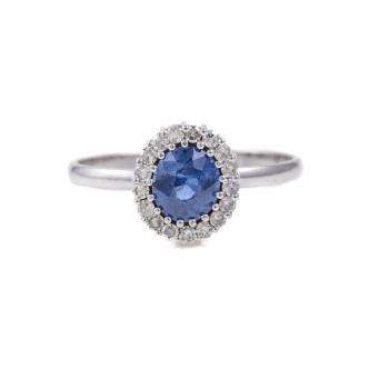 0.72ct Ceylon Royal Blue Sapphire Ring