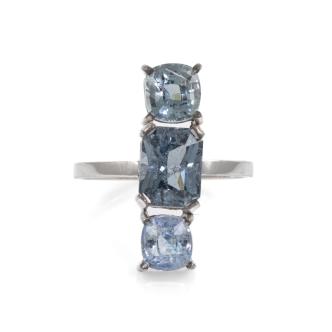 Ceylon Sapphire and Spinel Ring