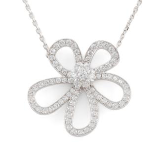 Van Cleef & Arpels Flower Diamond Necklace