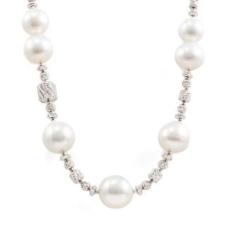 14.1 - 10.9mm South Sea Pearl Necklace