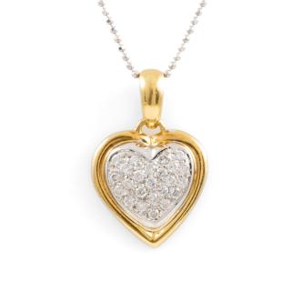 0.30ct Heart Design Diamond Pendant