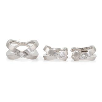 Levendi Millennium Ring & Earrings Set